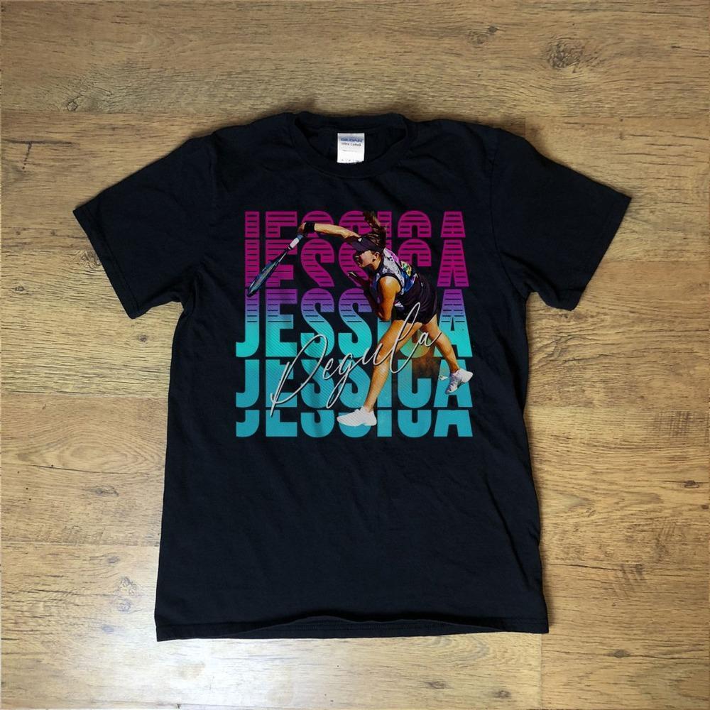 Jessica Pegula - Unisex Black T-Shirt